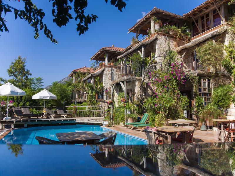 Fidanka Hotel Kalkan Exterior foto